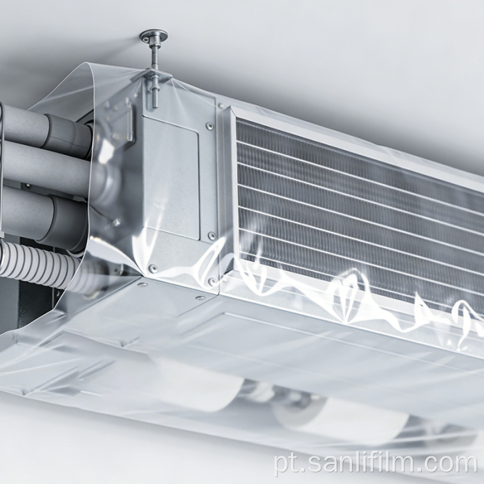 Película protetora do sistema HVAC